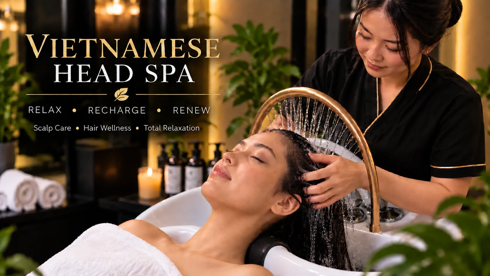 Vietnamese Head Spa at Vivi Brows & Head Spa in London, Ontario: relax, recharge, renew